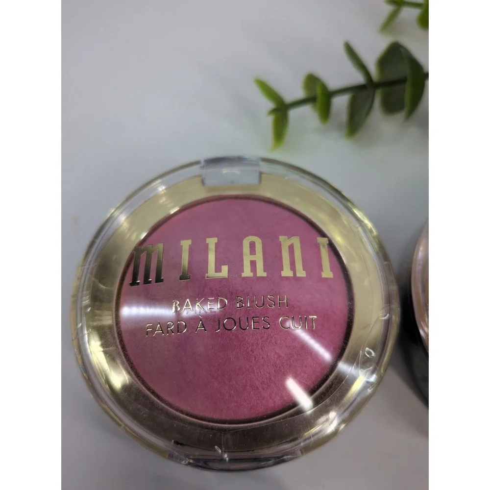 SEALED LOT4🥰Milani Baked Highlighter Bronzer Blush Rose Dolce Perla Pink Copper